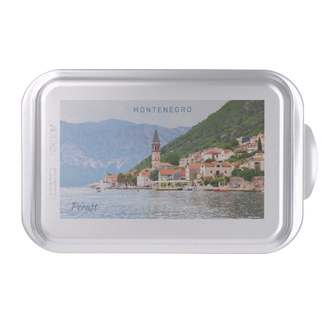 Custom Text Montenegro Cake Pan (Front)