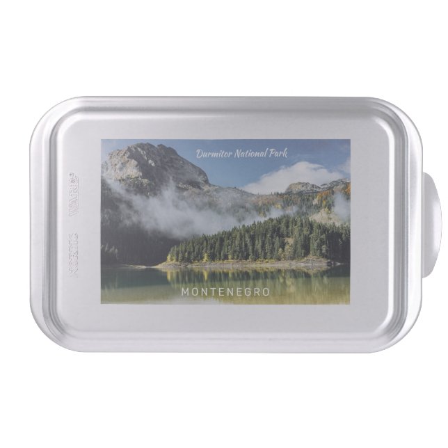 Custom Text Montenegro Cake Pan (Front)