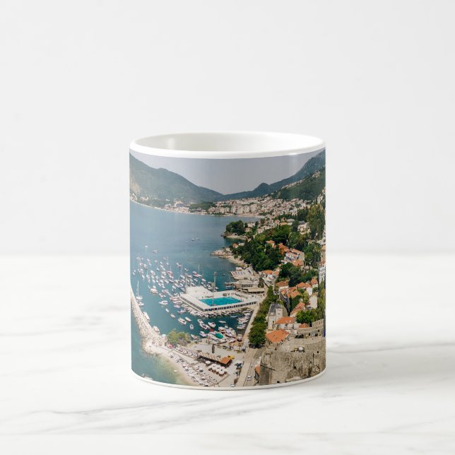 Custom Text Montenegro Coffee Mug (Center)