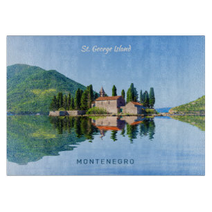 Custom Text Montenegro Cutting Board
