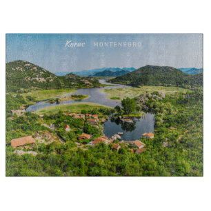 Custom Text Montenegro Cutting Board