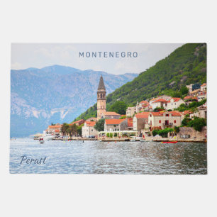 Custom Text Montenegro Doormat