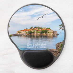 Custom Text Montenegro Gel Mouse Pad