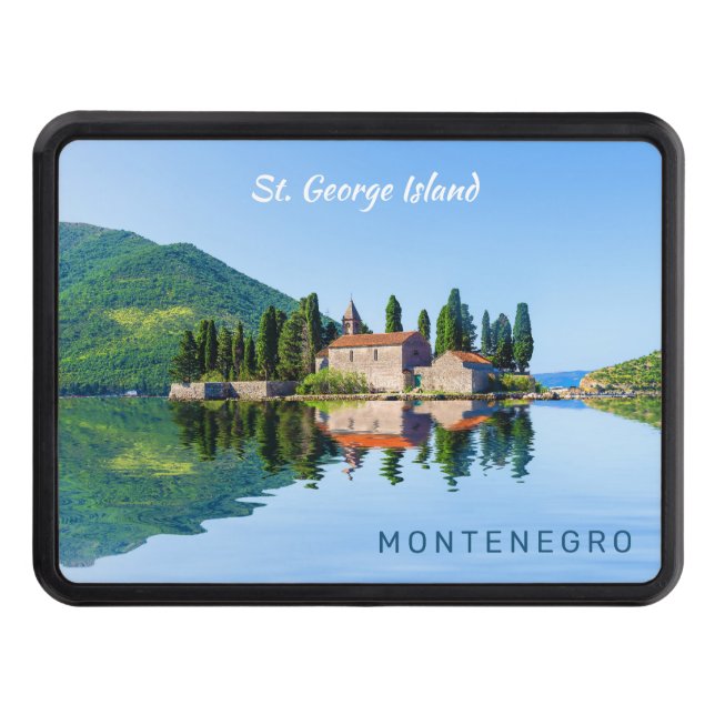 Custom Text Montenegro Hitch Cover (Front)