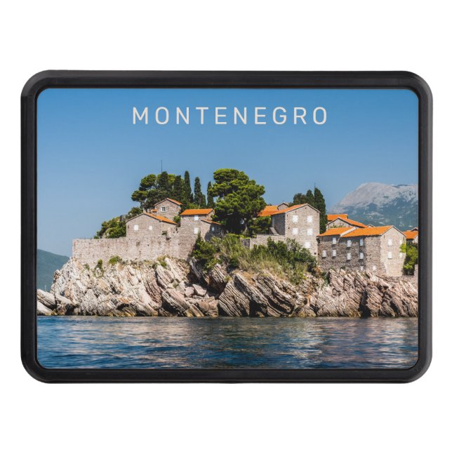 Custom Text Montenegro Hitch Cover (Front)