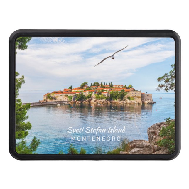 Custom Text Montenegro Hitch Cover (Front)