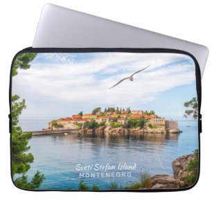 Custom Text Montenegro Laptop Sleeve