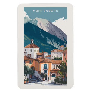 Custom Text Montenegro Magnet