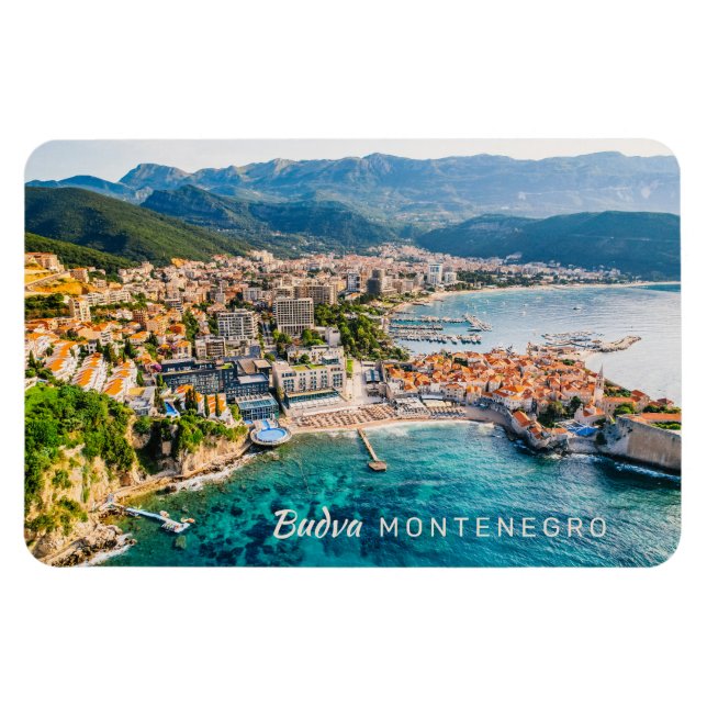 Custom Text Montenegro Magnet (Horizontal)