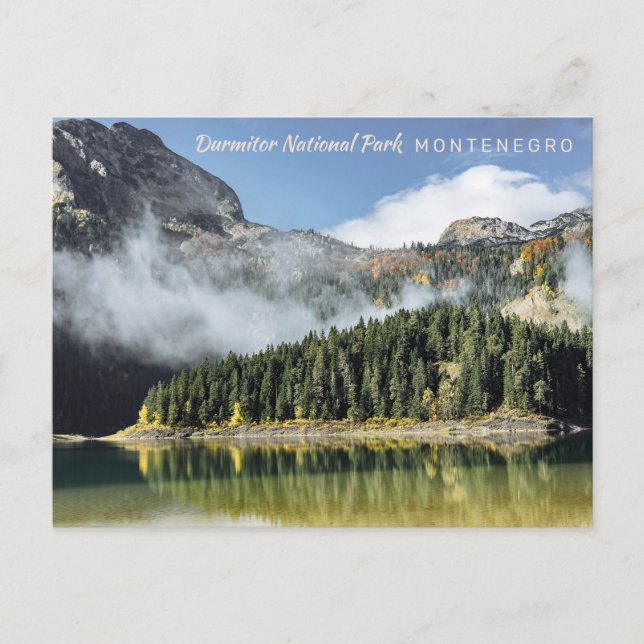 Custom Text Montenegro Postcard (Front)
