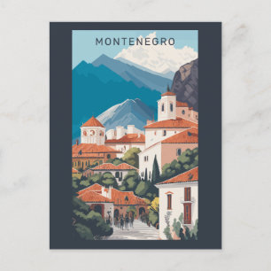 Custom Text Montenegro Postcard
