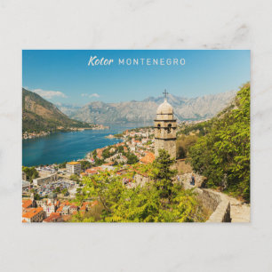 Custom Text Montenegro Postcard