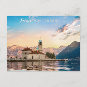 Custom Text Montenegro Postcard