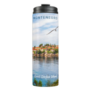 Custom Text Montenegro Thermal Tumbler