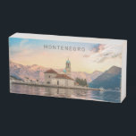 Custom Text Montenegro Wooden Box Sign<br><div class="desc">See my store for more Montenegro items.</div>