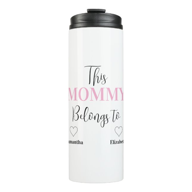 Custom Text Mother’s Day Thermal Tumbler (Front)