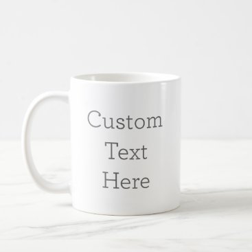 Custom Text Mug