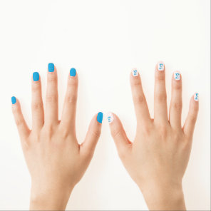 Custom text nail art/personalized nail art