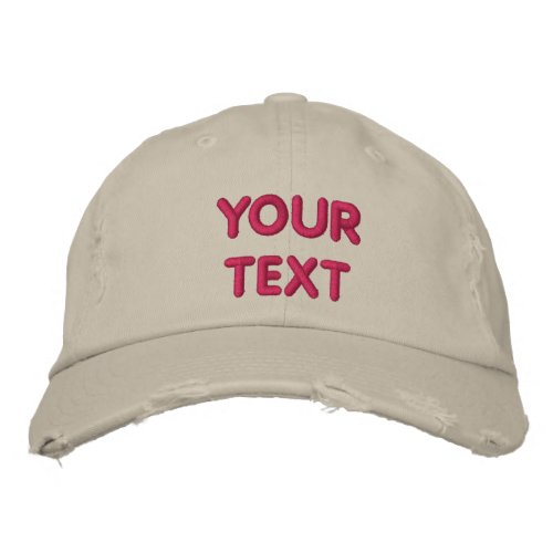 Custom Text  Name  Logo _ Personalized Modern Embroidered Baseball Cap