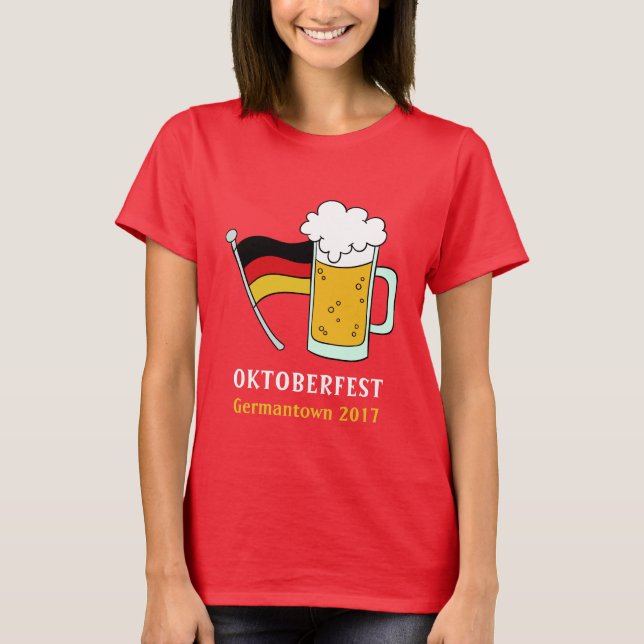 Custom Text Oktoberfest shirts & jackets (Front)