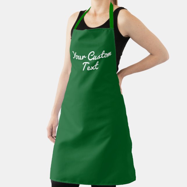 Custom Text Personalized Cooking Baking BBQ Chef Apron (Insitu)