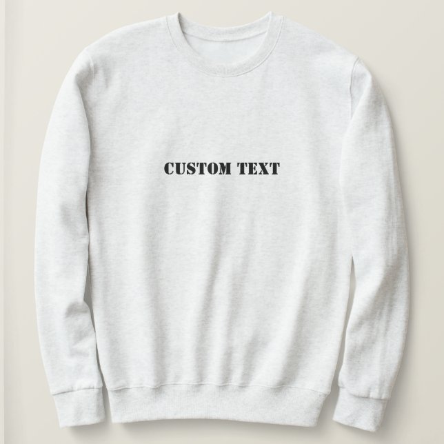 Custom Text ||personalized gifts|| Custom Hoodie T (Design Front)