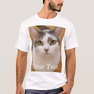 Custom Text Photo Personalized T-Shirt