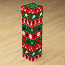 Custom text Pickleball Holiday Hustle