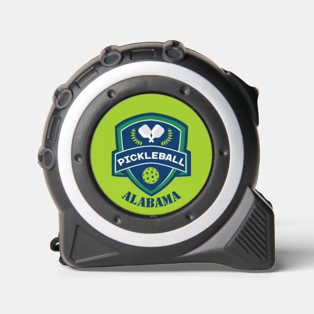 Custom text Pickleball  Tape Measure (Front)