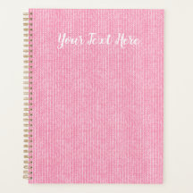 Custom Text Pink Knit Inspired