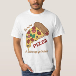Custom Text Pizza Slice shirts &amp; jackets