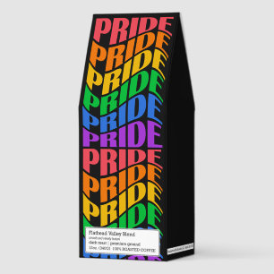 Custom Text Pride Roasted Coffee