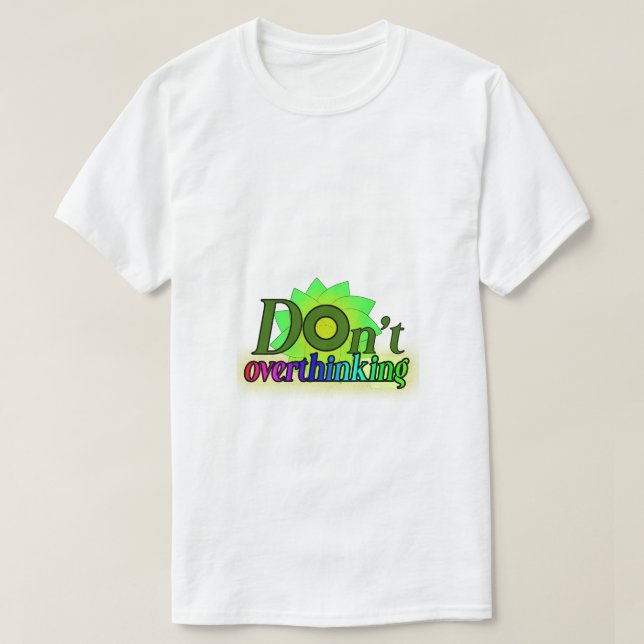 Custom Text Printed T-Shirt (Design Front)