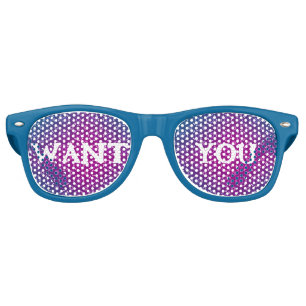Custom Text Retro Sunglasses