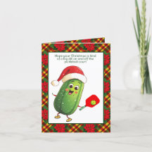 Custom text Santa's Pickleball Rally