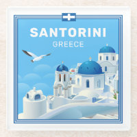 Custom Text Santorini Greece