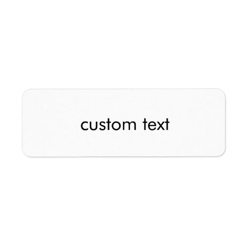 Custom text small sticker