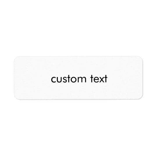 Custom text small sticker