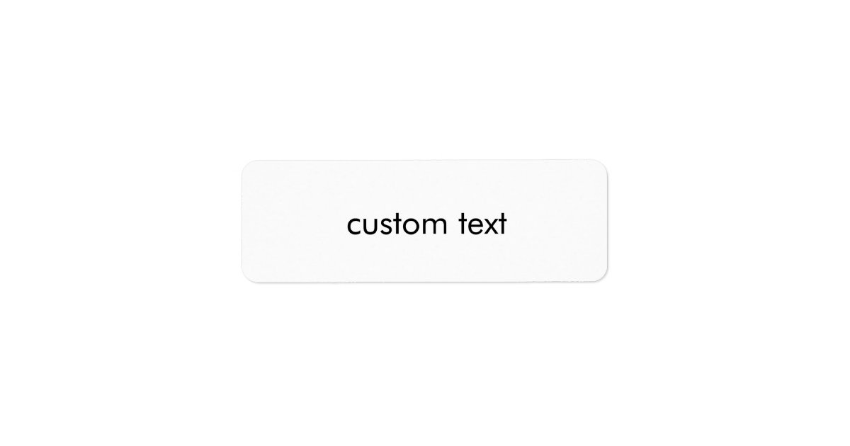 Small Sticker Text Custom text small sticker | Zazzle