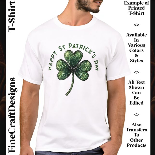 Custom Text St Patrick’s Day 04 Irish Party T-Shirt (Creator Uploaded)