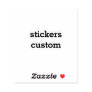 Custom Text Sticker Build Your Own Sticker