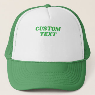 Custom Text Summer Beach Family Vacation Team Crew Trucker Hat