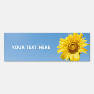 Custom text Sunflower Sign