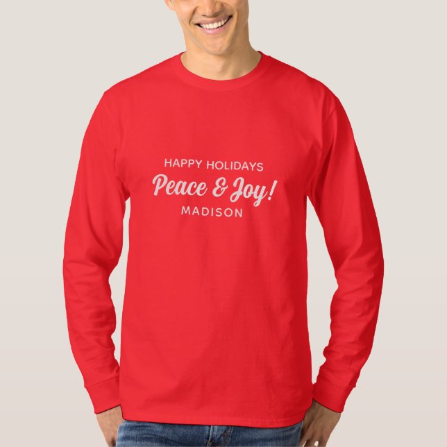 Custom Text T-Shirt (Front)