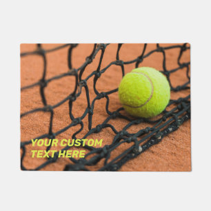 Custom Text Tennis Doormat