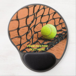 Custom Text Tennis Gel Mouse Pad