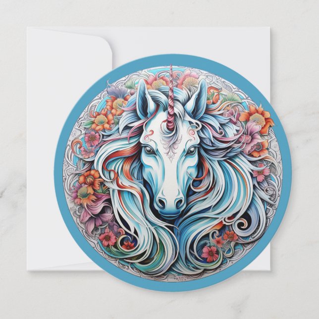 Custom Text Unicorn (Front)