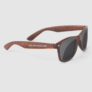 Custom Text Website Sunglasses Promotional Gift