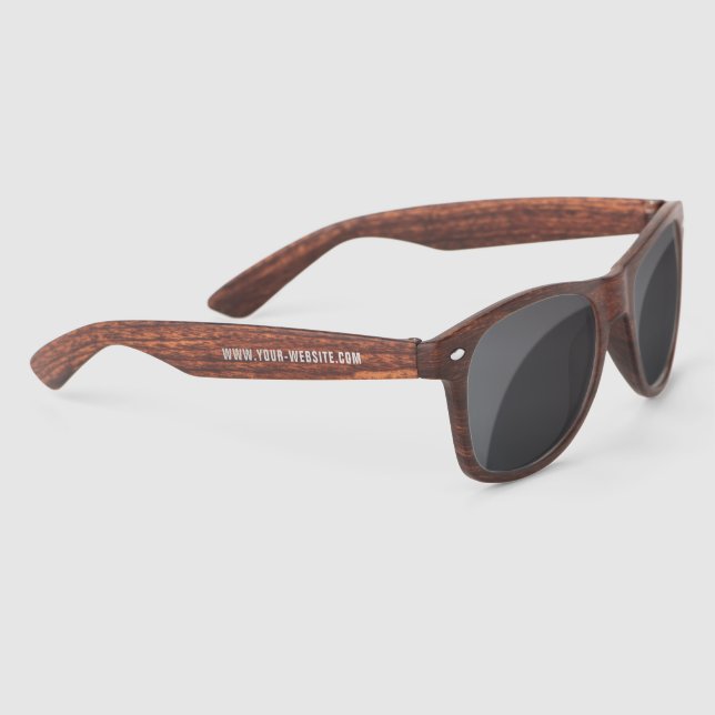 Custom Text Website Sunglasses Promotional Gift (Right)