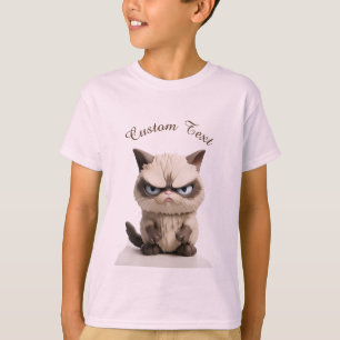 Custom Text with Grumpy Cat T-Shirt